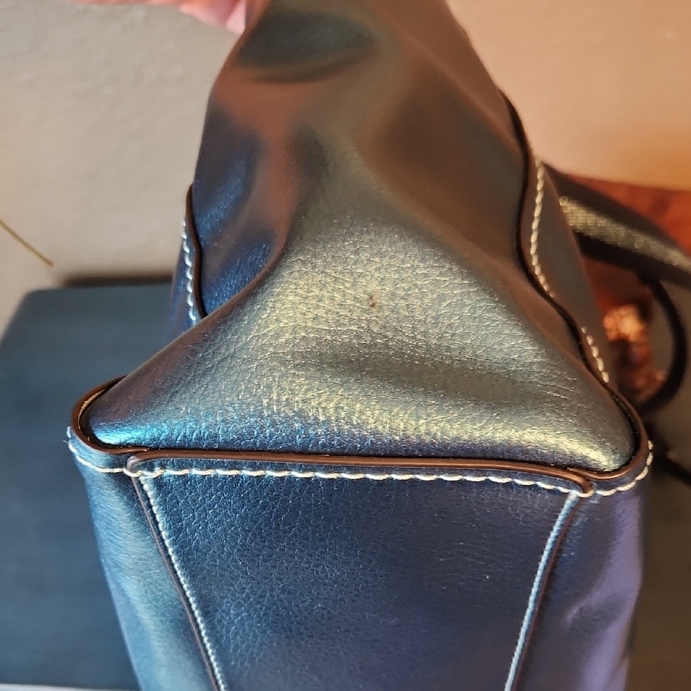 Coach Viridian Metalic Teal Derby Tote - Picture 14 of 15